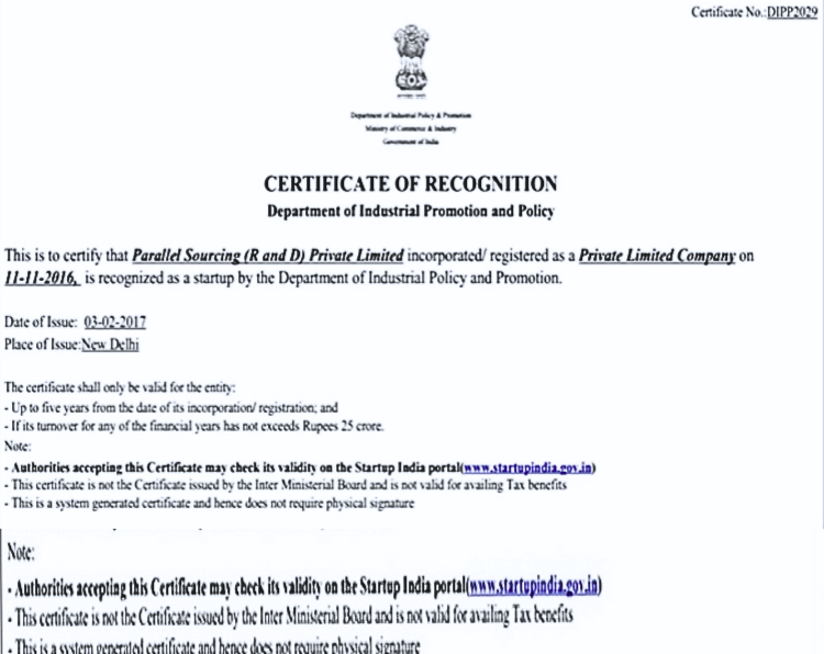 Yash Vardhan Certificate